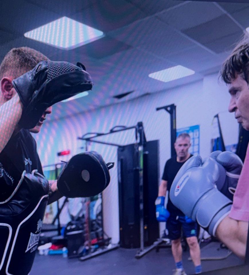 Pad work — sharpening the straight right